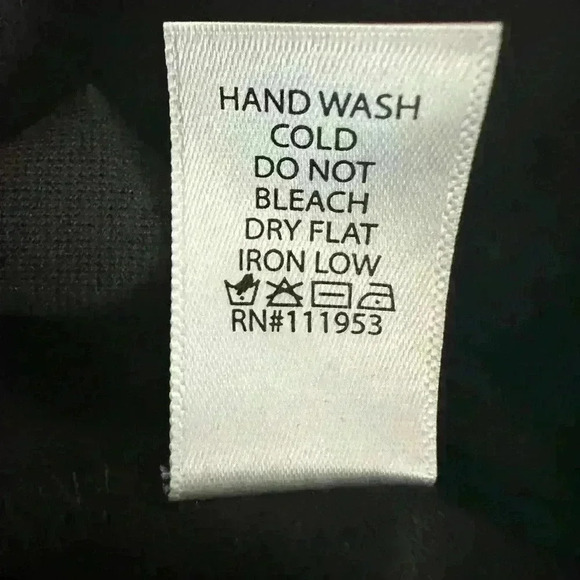 Active USA Black Cross Waist Skinny Leggings (224) - Picture 9 of 10